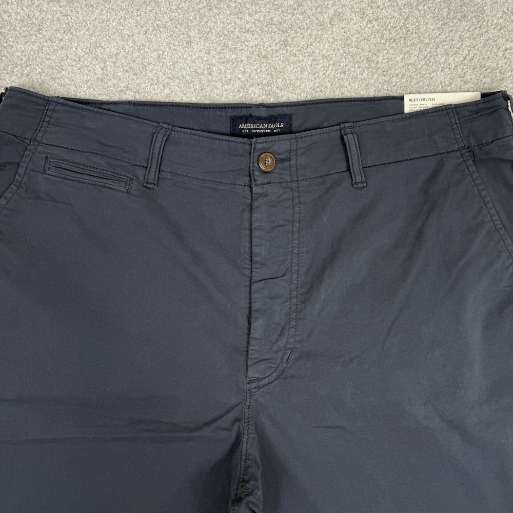 American Eagle Shorts Mens 33 Navy Blue Next Level Flex Classic Stretch NWT - Picture 2 of 8
